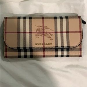 Burberry Haymarket Harris Wallet